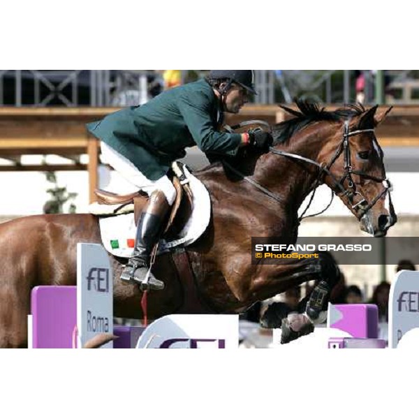 Peter Charles on Panthera jumps during the 1st heat of Coppa delle Nazioni Samsung Super League Fei-Italia 2006 Rome, 27th may 2006 ph. Stefano Grasso