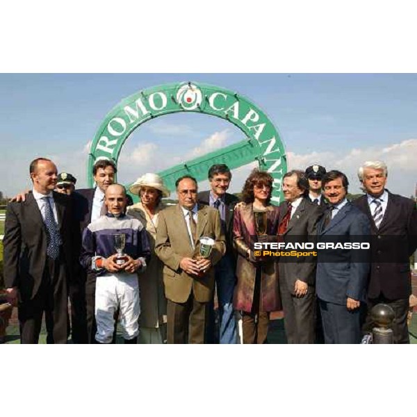 \'Premio Parioli - the prize ceremony Rome Capannelle, april 27 2003-ph.Stefano Grasso\' 