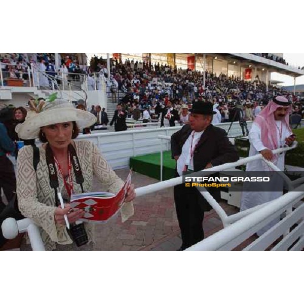 owners enclosure Dubai World Cup 2004 Nad Al Sheba, 28th march 2004 ph. Stefano Grasso