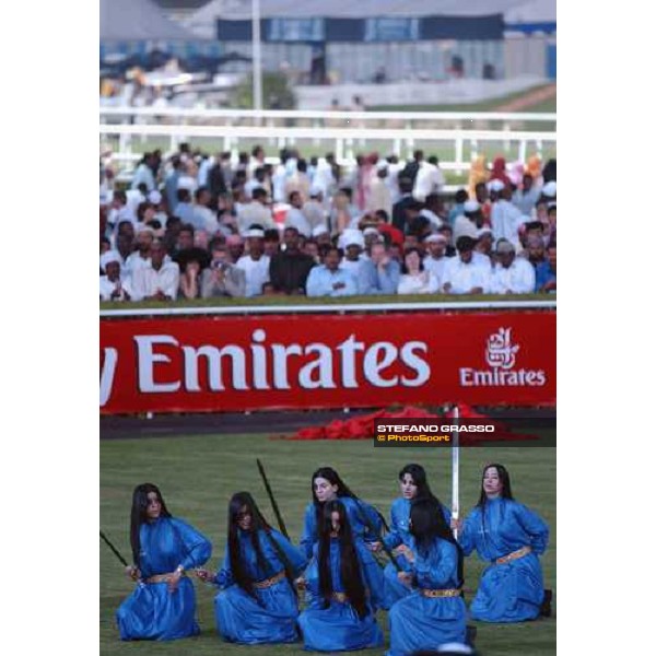 opening ceremony Dubai World Cup 2004 Nad Al Sheba, 28th march 2004 ph. Stefano Grasso