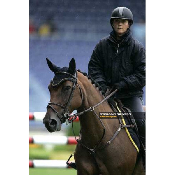Fei World Equestrian games - Aachen training session Jonella Ligresti on Quinta 27 Aachen, 28th august 2006 ph. Stefano Grasso