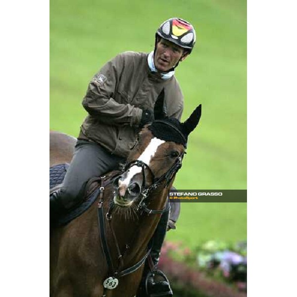 Fei- World Equestrian Games - Aachen 2006 training session Ludger Beerbaum on L\' Espoir Aachen, 28th august 2006 ph. Stefano Grasso