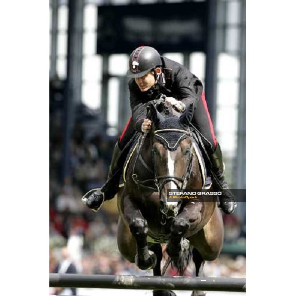 Fei - World Equestrian Championships - Aachen 2006 1st qualification for the Individual and Team Fei World Championship Giuseppe Rolli on Jericho de la Vie Aachen, 29th august 2006 ph. Stefano Grasso