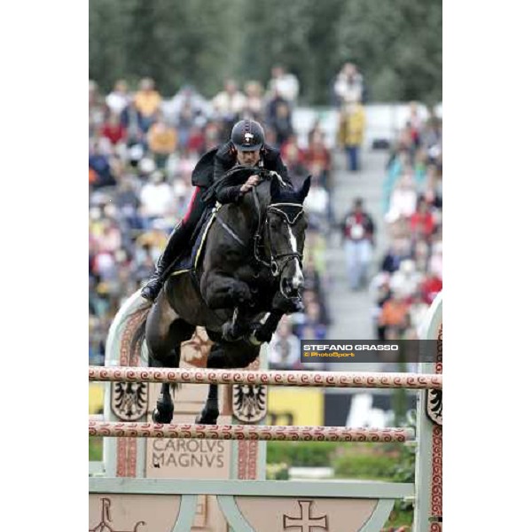 FEI - World Equestrian Games - Aachen 2006 Giuseppe Rolli on Jericho de la Vie Aachen, 30th august 2006 ph. Stefano Grasso