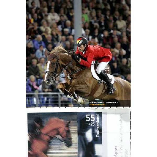 Fei - World Equestrian Championships - Aachen 2006 Ludger Beerbaum on L\'Espoir Aachen, 31st august 2006 ph. Stefano Grasso