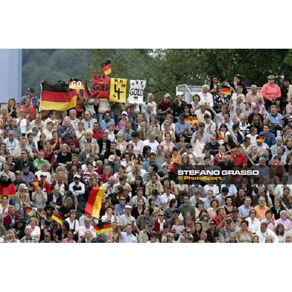 Fei - World Equestrian Games - Aachen 2006 a view of the german supporters in the main stadium during the jumping competition Aachen, 2nd september 2006 ph. Stefano Grasso