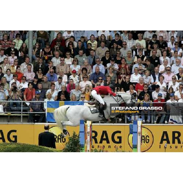 Fei - World Equestrian Championships - Aachen 2006 3rd rating competition for the Individual Fei World Championship Jos Lansink on Cavalor Cumano, 2nd Aachen, 2nd september 2006 ph. Stefano Grasso