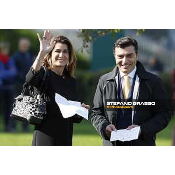 Cristiana Brivio Sforza and Endo Botti Milano-San Siro racecourse,16/10/2016 ph.Stefano Grasso