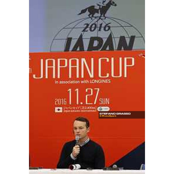 The 36th Japan Cup in association with Longines - Press conference featuring the foreign participants - Francis-Henri Graffard Tokyo,24th nov.2016 ph.Stefano Grasso