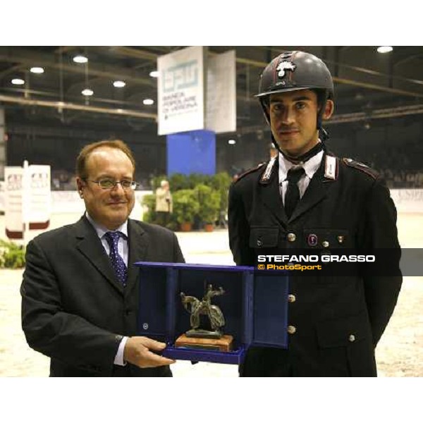 Giovanni Mantovani and Giuseppe Rolli - Fei World Cup 2006 - Verona Verona, 12th nov. 2006 ph. Stefano Grasso