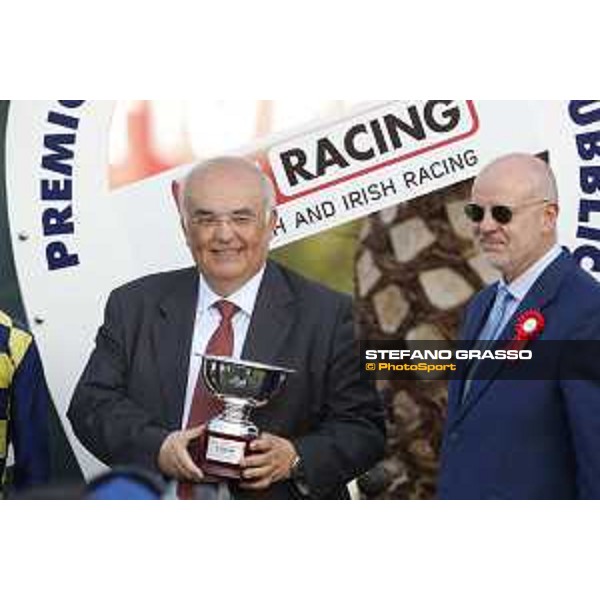 Prize giving - Felice Villa - Premio Presidente della Repubblica GBI racing Rome Capannelle racecourse, 14th may 2017 - ph.Stefano Grasso