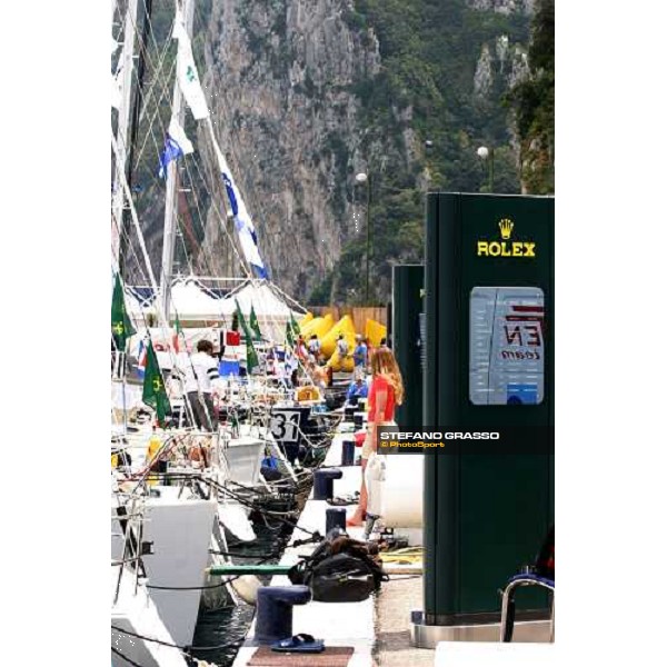 Capri - Rolex IMS World 2004 La banchina di Marina Grande Ph. Andrea Carloni