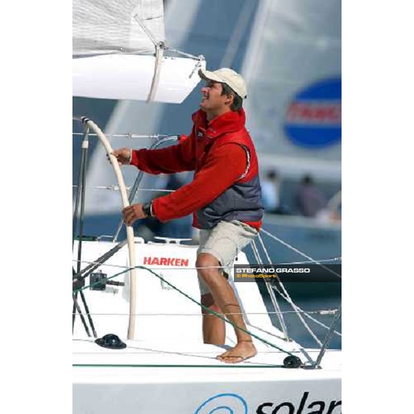 \'Samo Potokar leads after 1st day regatta Triest oct. 10 2003-ph.Stefano Grasso\' 