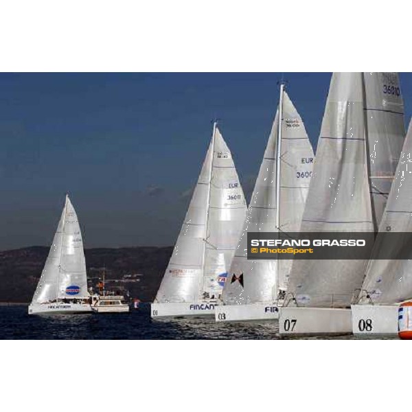 \'start 1st leg during last day of Fincantieri Cup Triest oct. 11 2003-ph.Stefano Grasso\' 
