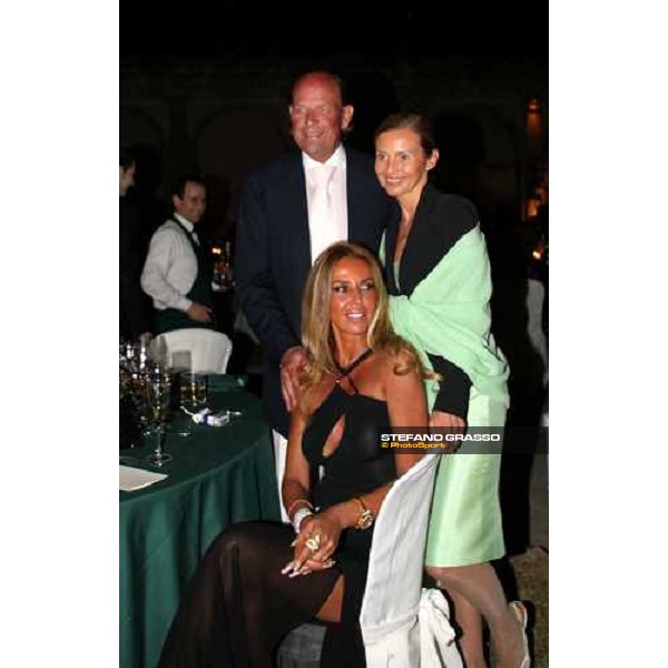 Capri - Rolex IMS World 2004 Il Presidente di Rolex Heiniger, la moglie Nina e la signora Marini. Ph. Andrea Carloni