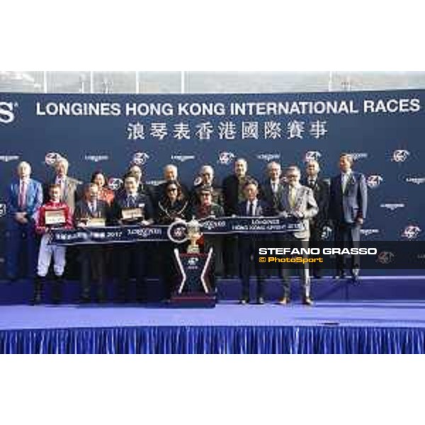 LHKIR - Longines Hong Kong Sprint - Olivier Doleuse on D B Pin Hong Kong,10th dec. 2017 Ph.Stefano Grasso/Longines