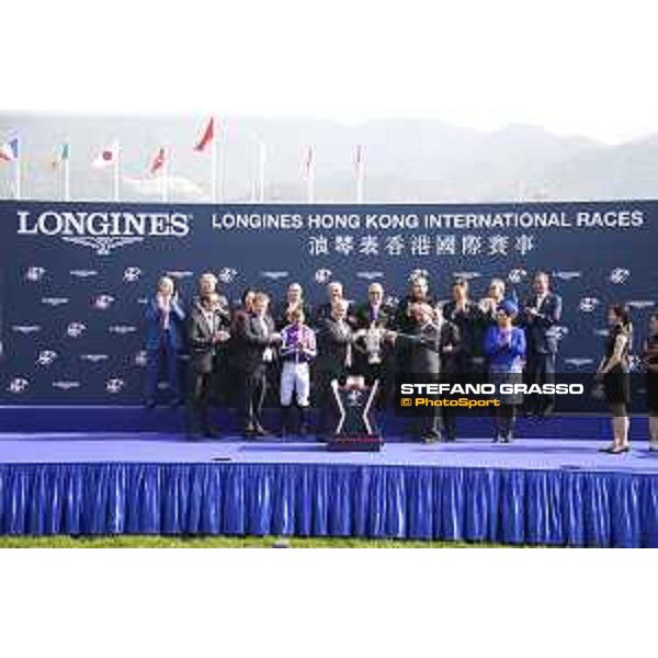 Longines Hong Kong International Races Longines Hong Kong Vase - winner Ryan Moore on Highland Reel Hong Kong,10th dec. 2017 Ph.Stefano Grasso/Longines
