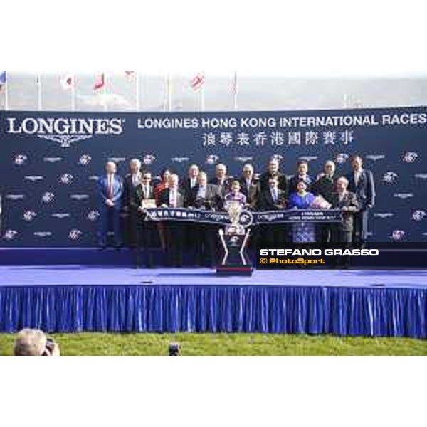 Longines Hong Kong International Races Longines Hong Kong Vase - winner Ryan Moore on Highland Reel Hong Kong,10th dec. 2017 Ph.Stefano Grasso/Longines