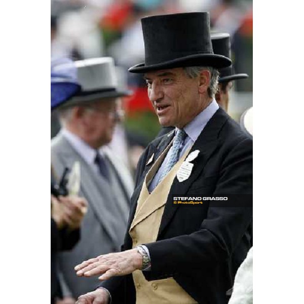 trainer Luca Cumani at Royal Ascot 2nd day Ascot, 18th june 2008 ph. Stefano Grasso