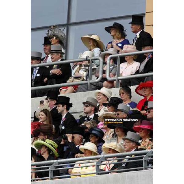 Royal Ascot - 4th day - the racegoers in the Royal Enclosure Ascot, 20th june 2008 ph. Stefano Grasso