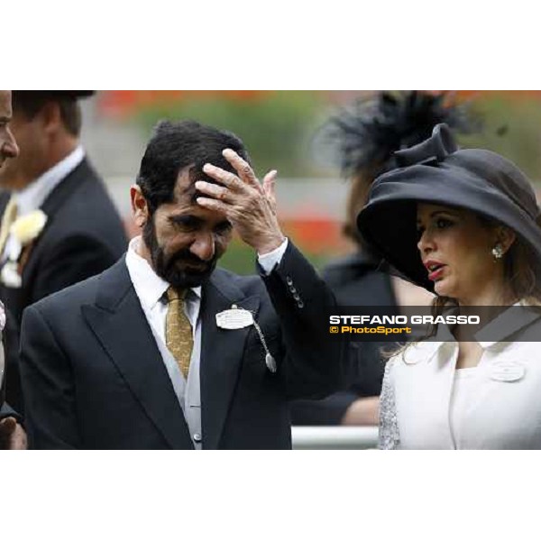 Royal Ascot - 4th day - Sheikh Mohamed and Princess Haya Ascot, 20th june 2008 ph. Stefano Grasso