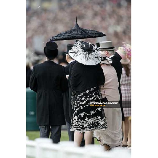 Royal Ascot - 4th day - the racegoers in the Royal Enclosure Ascot, 20th june 2008 ph. Stefano Grasso