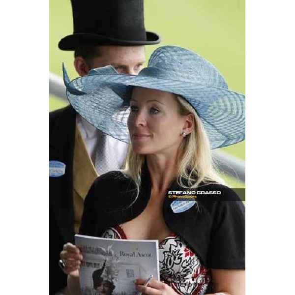 Royal Ascot - 4th day - fashion hats and top hats Ascot, 20th june 2008 ph. Stefano Grasso