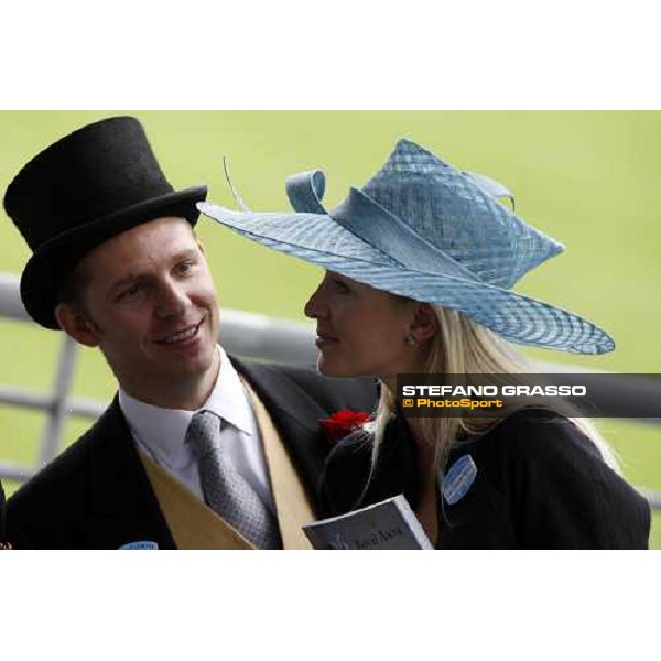 Royal Ascot - 4th day - fashion hats and top hats Ascot, 20th june 2008 ph. Stefano Grasso