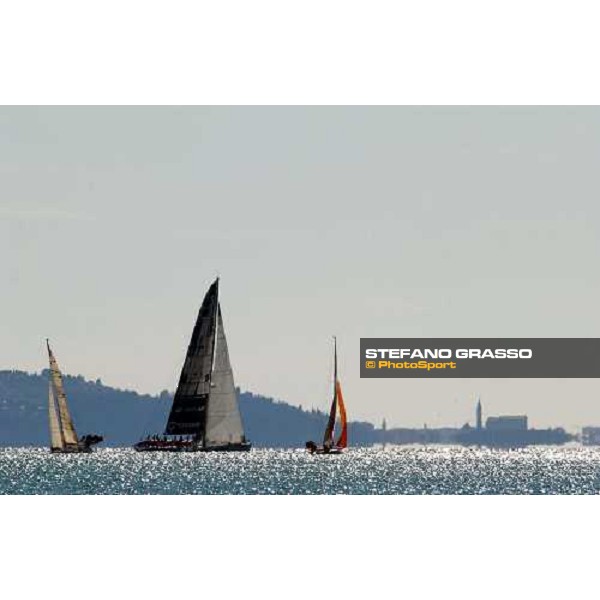 \'Magic Jena, in light wind conditions, wins 1st day regatta Triest oct. 6 2003-ph.Stefano Grasso\' 