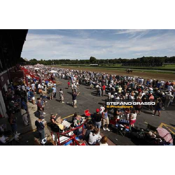 racegoers at Saratoga racetrack Saratoga, 23rd august 2008 ph. Stefano Grasso
