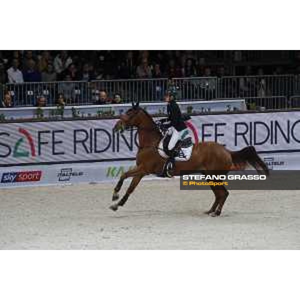 Jumping Verona - Grand prix - Petronella Andersson of Sweden riding Bacardi 188 - Verona, Fieracavalli, 28 October 2018 - ph.Stefano Grasso/Jumping Verona
