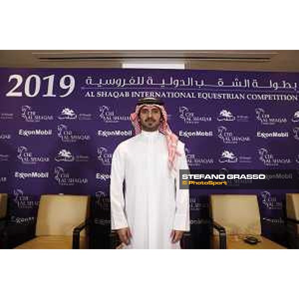 CHI Al Shaqab 2019 Opening Press Conference Bader Al Darwish Secretary General of QEF Al Shaqab, 5th march 2019 Ph.Stefano Grasso/Al Shaqab