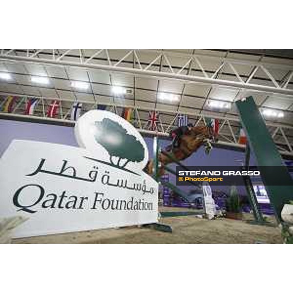 CHI Al Shaqab - Grand Prix - Emanuele Gaudiano on Chalou - Doha, Al Shaqab - 9 March 2019 - ph.Stefano Grasso/CHI Al Shaqab