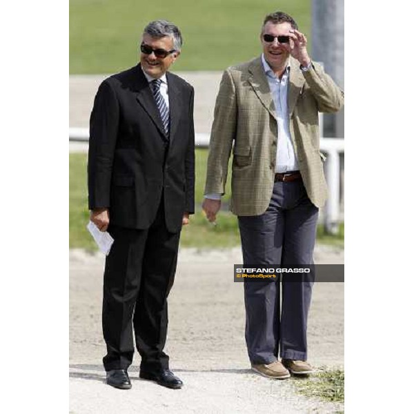 Francesco Ruffo della Scaletta and Marco Trentini at the Gran Premio d\' Europa Milan, 25th april 2009 ph. Stefano Grasso