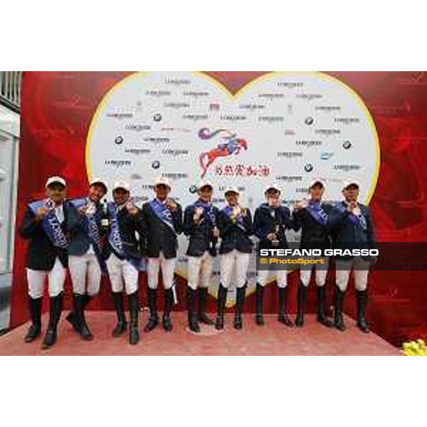 Team Competition Final - Group photo of Teams Beijing, Bird\'s Nest 12th October 2019 Ph.Stefano Grasso/LEBM