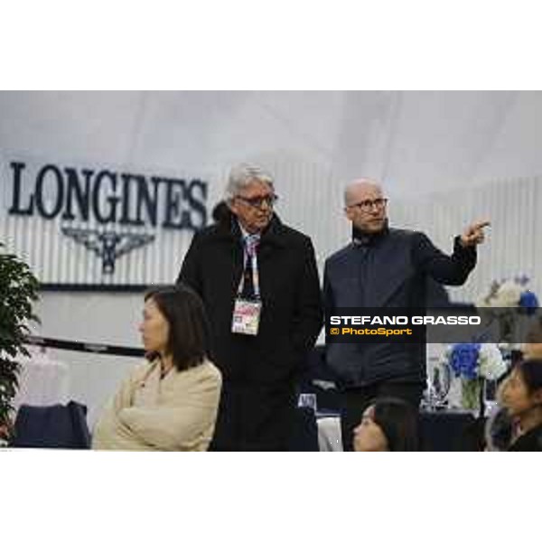 Longines Grand Prix - Urs Schiendorfer and Matthieu Baumgartner Beijing, Bird\'s Nest 13th October 2019 Ph.Stefano Grasso/LEBM