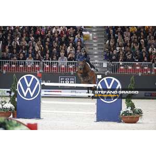 Fieracavalli 2019 - Longines FEI Jumping World Cup presented by Volkswagen - Emilio Bicocchi (ITA) on Evita SG Z - Verona, Veronafiere - 10 November 2019 - ph.Stefano Grasso/JV