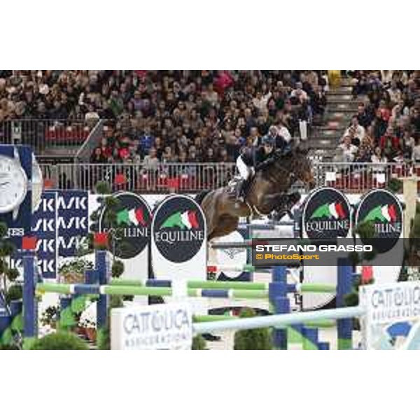 Fieracavalli 2019 - Longines FEI Jumping World Cup presented by Volkswagen - Jessica Springsteen (USA) on Don Juan van de Donkhoeve - Verona, Veronafiere - 10 November 2019 - ph.Stefano Grasso/JV