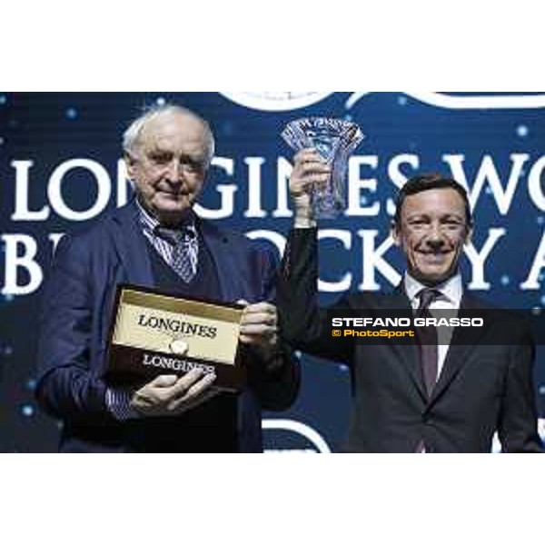 Longines Best Jockey Award - Walter von Kanel and Frankie Dettori - Hong Kong, Hong Kong Convention Center - 6 December 2019 - ph.Stefano Grasso/Longines