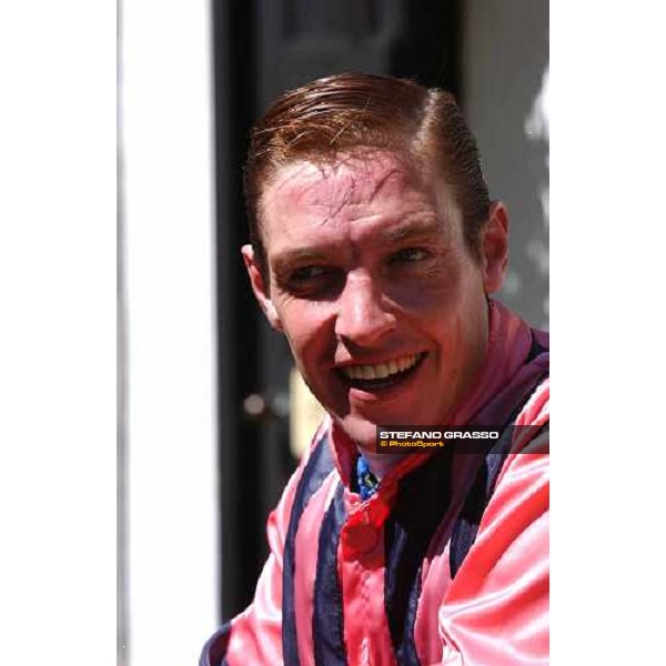 Richard Hughes winner of The Chippenham Lodge Stakes Newmarket, 6th june 2004 ph. Stefano Grasso