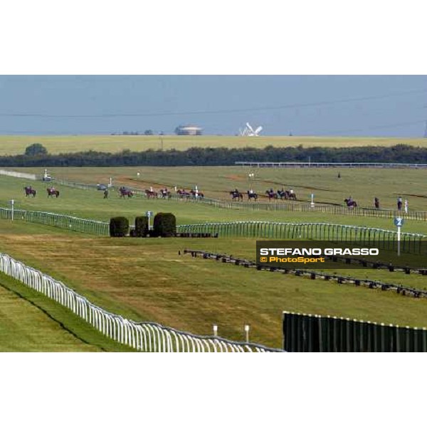 view from The Rowley Mile Newmarket 8th july 2004 ph. Stefano Grasso