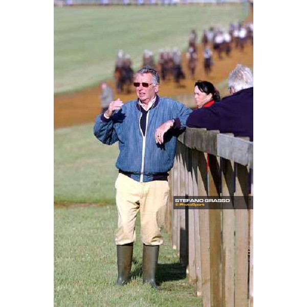 trainer Michael Jarvis Newmarket 8th july 2004 ph. Stefano Grasso