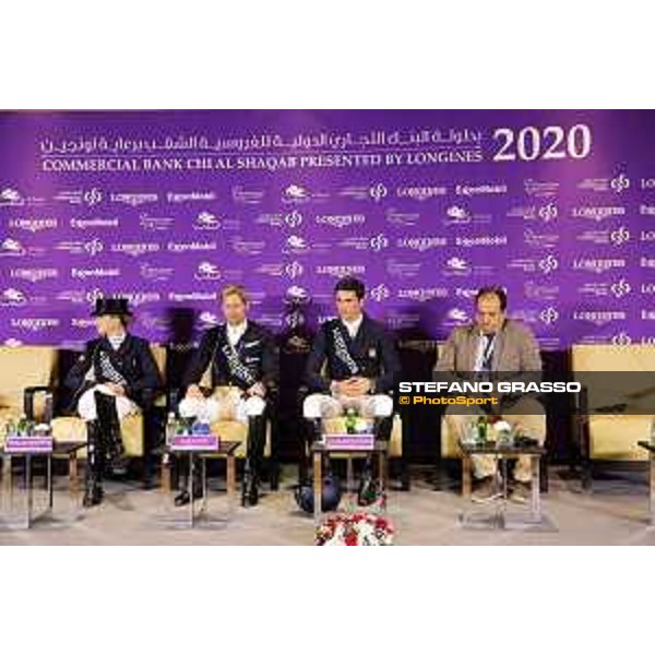 29.02.2020, Doha, Qatar, Prizegiving and Presskonference CDI 5 Star, 2020 CHI AL SHAQAB. 200229D829ALSHAQAB.JPG