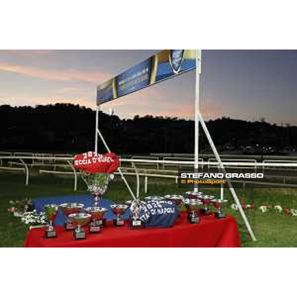 Trophies at Agnano racecourse Napoli Agnano,26th July 2020 Ph.Stefano Grasso/Ippodromi Partenopei srl