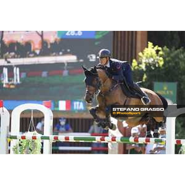 CSIO of Roma - Luca Marziani on Don\'t Worry B - Roma, Piazza di Siena - 27 May 2021 - ph.Stefano Grasso