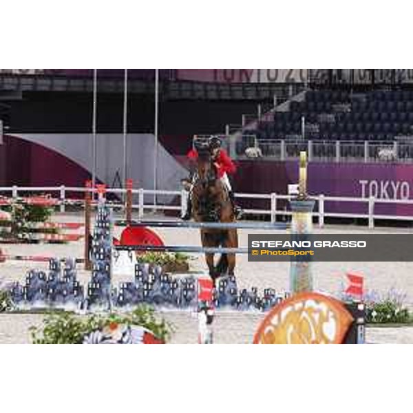 Tokyo 2020 Olympic Games - Show Jumping 1st Qualifier - Steve Guerdat on Venard de Cerisy Tokyo, Equestrian Park - 03 August 2021 Ph. Stefano Grasso