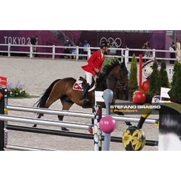 Tokyo 2020 Olympic Games - Show Jumping 1st Qualifier - Steve Guerdat on Venard de Cerisy Tokyo, Equestrian Park - 03 August 2021 Ph. Stefano Grasso