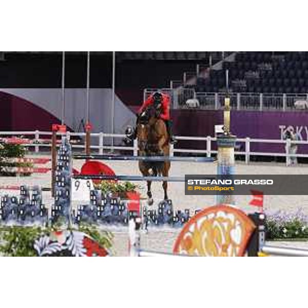 Tokyo 2020 Olympic Games - Show Jumping 1st Qualifier - Ibrahim Hani Bisharat on Blushing Tokyo, Equestrian Park - 03 August 2021 Ph. Stefano Grasso