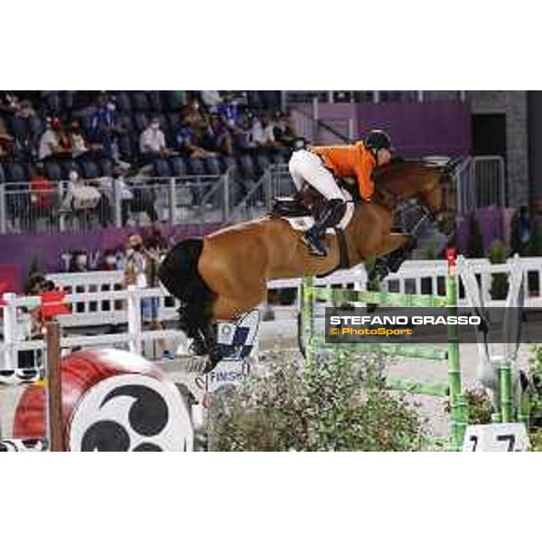 Tokyo 2020 Olympic Games - Show Jumping 1st Qualifier - Maikel van der Vleuten on Beauville Z Tokyo, Equestrian Park - 03 August 2021 Ph. Stefano Grasso