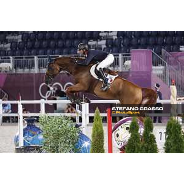 Tokyo 2020 Olympic Games - Show Jumping 1st Qualifier - Nicolas Delmotte on Urvoso du Roch Tokyo, Equestrian Park - 03 August 2021 Ph. Stefano Grasso